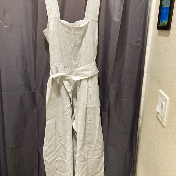 King & Tuckfield Pin Striped Jumpsuit - Picture 3 of 6